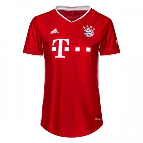 FC Bayern München Dres Ženska Domaći 2020/21 Kratkih Rukava FC Bayern München Dres Ženska Domaći 2020/21 Kratkih Rukava